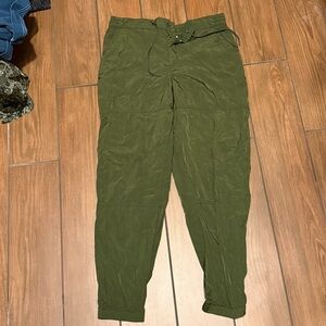 Athleta Forest Green Cargo Pants